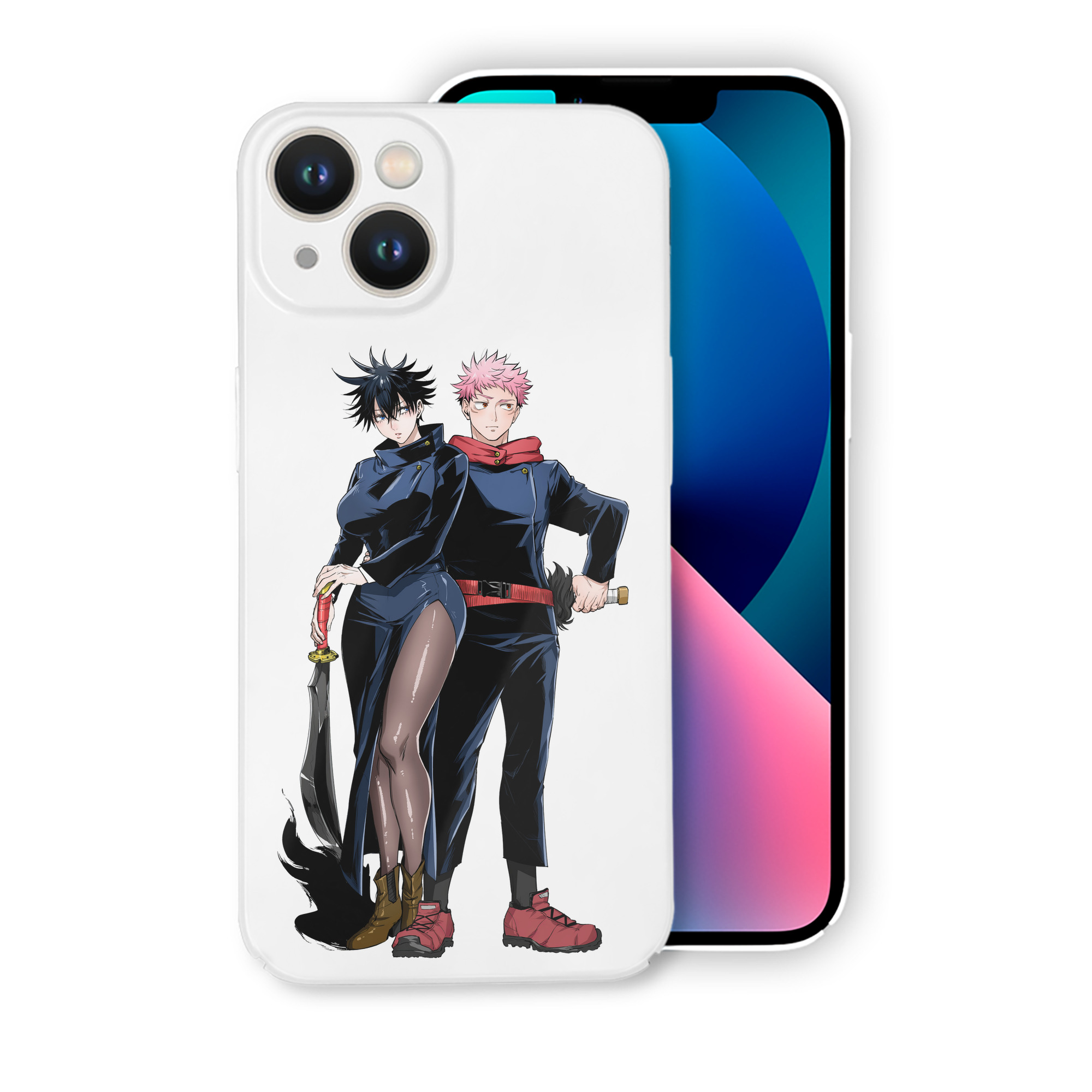 （画像用） 呪術廻戦 Jujutsu Kaisen 【iPhone 14シリーズ対応】ハードケース